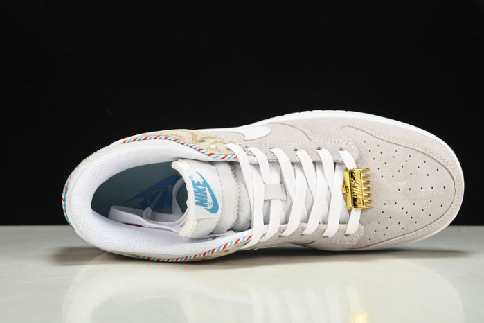 nike dunk low se barber shop grey dh7614-500