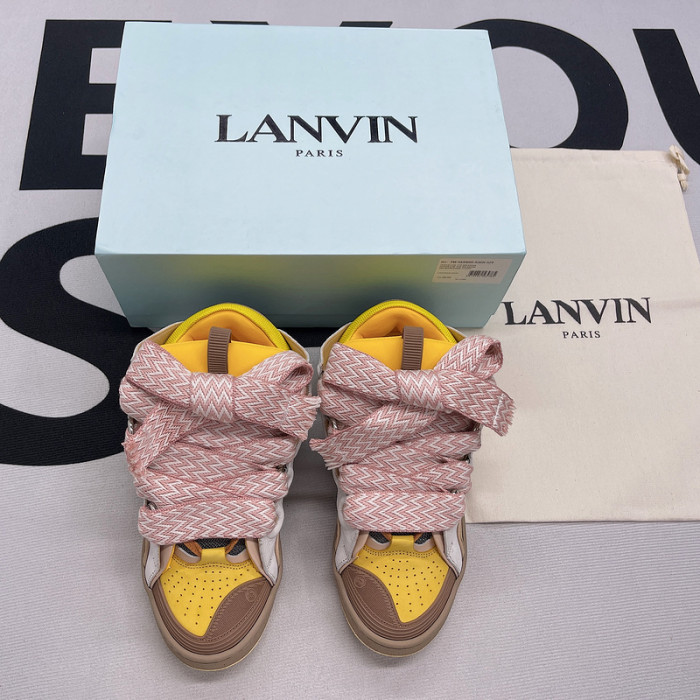lanvin curb sneaker