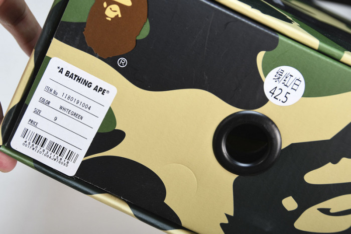 bathing ape low "star" 1763