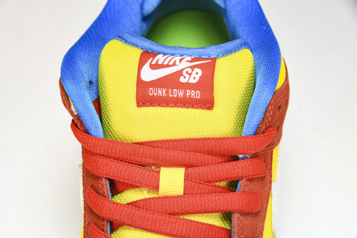 nike sb dunk low pro bart simpson bq6817-602