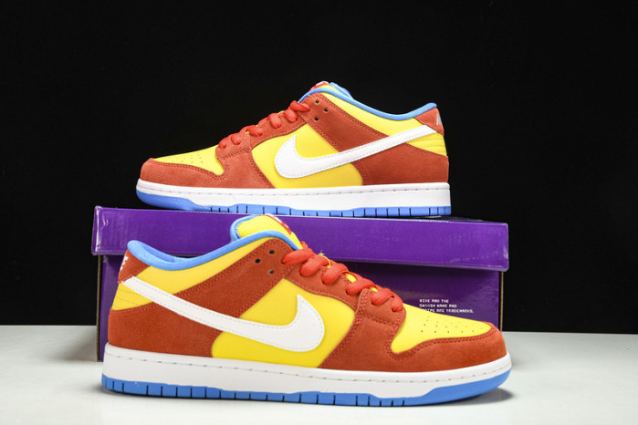 nike sb dunk low pro bart simpson bq6817-602