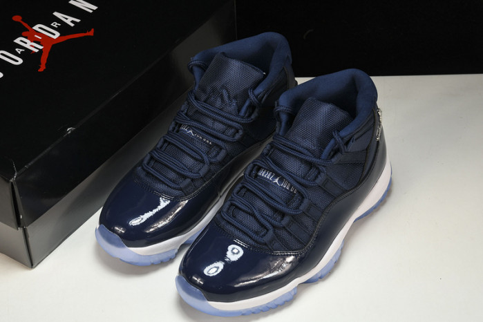 air jordan 11 dark blue 378037-441