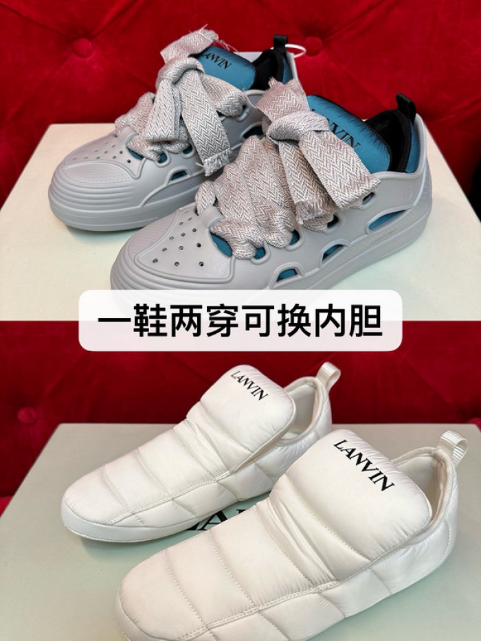 lanvin curb sneaker 111200