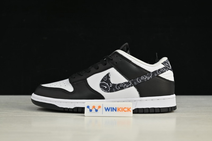 nike dunk low "black paisley''" dh4401-100