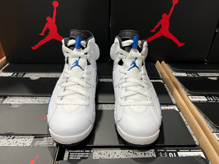 jordan 6 retro sport blue 384664-107