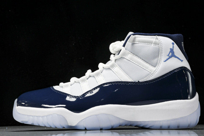 air jordan 11 retro "win like ''82" university blue mens 378037-123