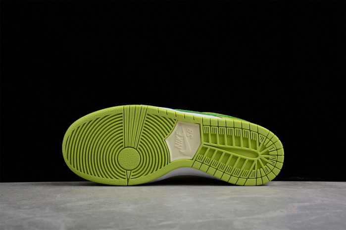 nike sb dunk low green apple dm0807-300