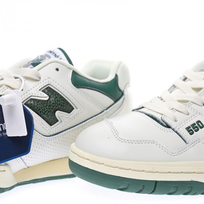 new balance 550 aime leon dore white green bb550ald