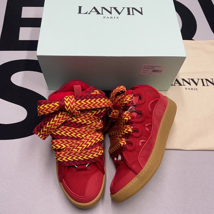 lanvin curb sneaker