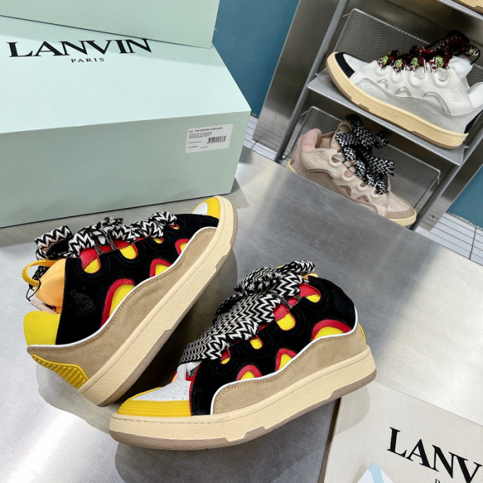 lanvin curb sneaker