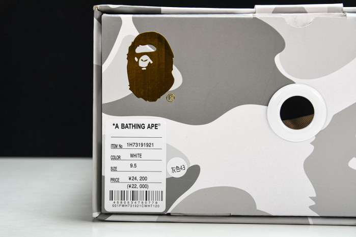 bathing ape low "star" 1743