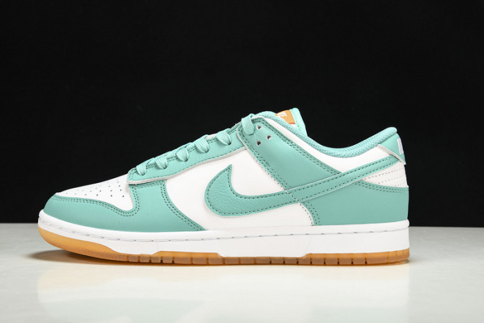 nike dunk low white turquoise dv2190-100