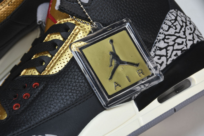 air jordan 3 “black gold” ck9246-067