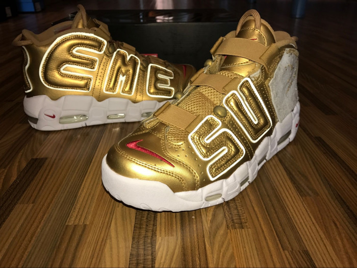 nike air more uptempo S*p*e S*ptempo gold 902290-700