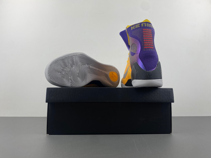nike kobe 9 elite team showtime 630847-500