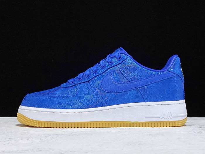 air force 1 low clot blue silk - cj5290-400