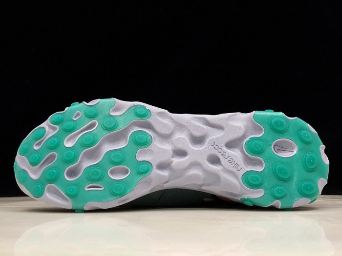 nike react element 87 black neptune green aq1090-005