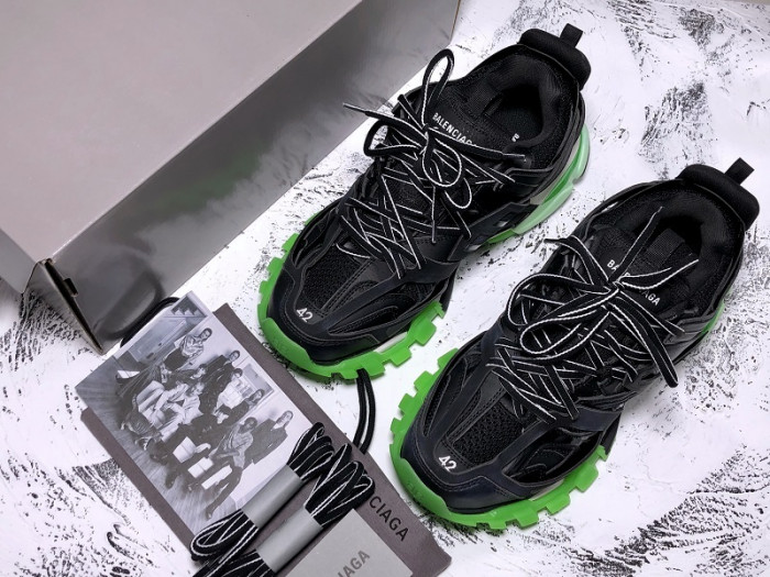 bl tess s. gomma trek low sneakers black green h903p036