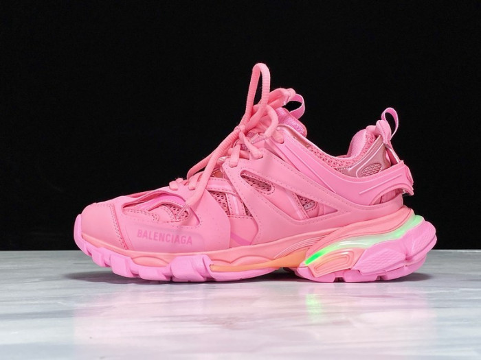 (led) bl track trainers sneaker pink h903p044