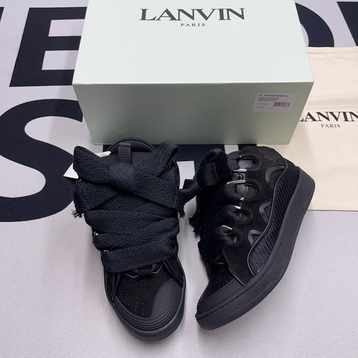 lanvin curb sneaker