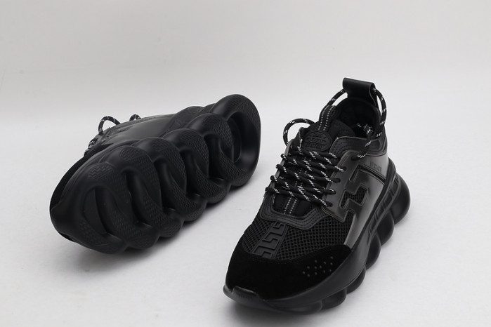 vse chain reaction black sneaker