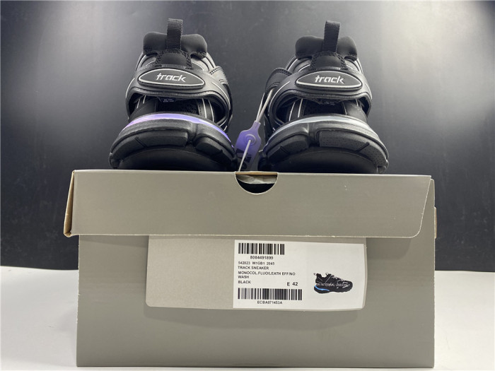 (led)bl tess s. gomma trek low sneakers black 23090801