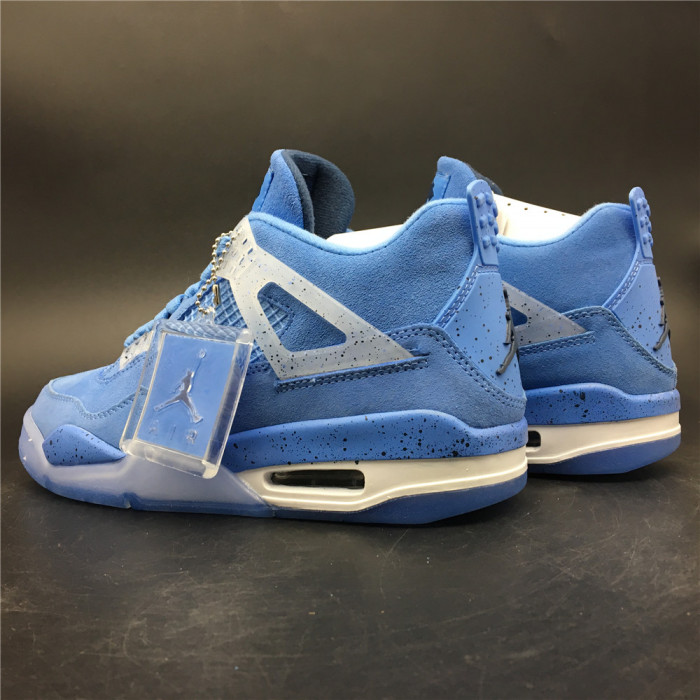 air jordan 4 retro unc 2019 pe sky blue aj4 1032070