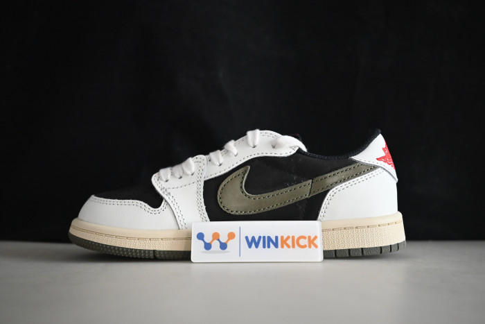 (kids!) travis scott x air jordan 1 low og ps 