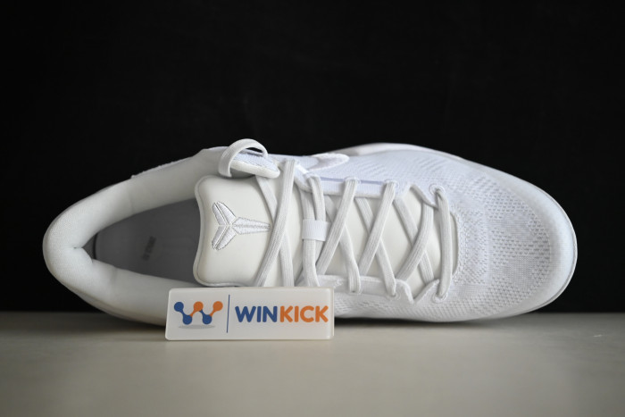 nike kobe 8 protro "triple white" fj9364-100