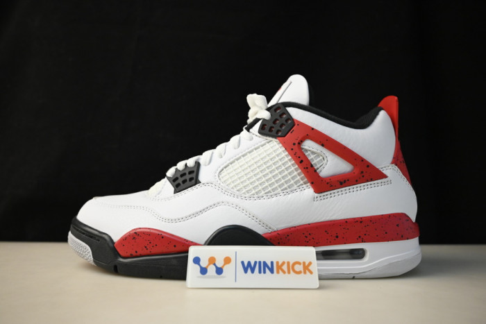 air jordan 4 “red cement” dh6927-161