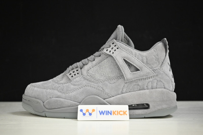 kaws x air jordan 4 “cool grey” 930155-003