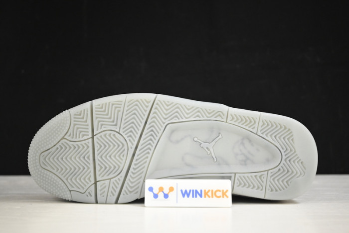 kaws x air jordan 4 “cool grey” 930155-003