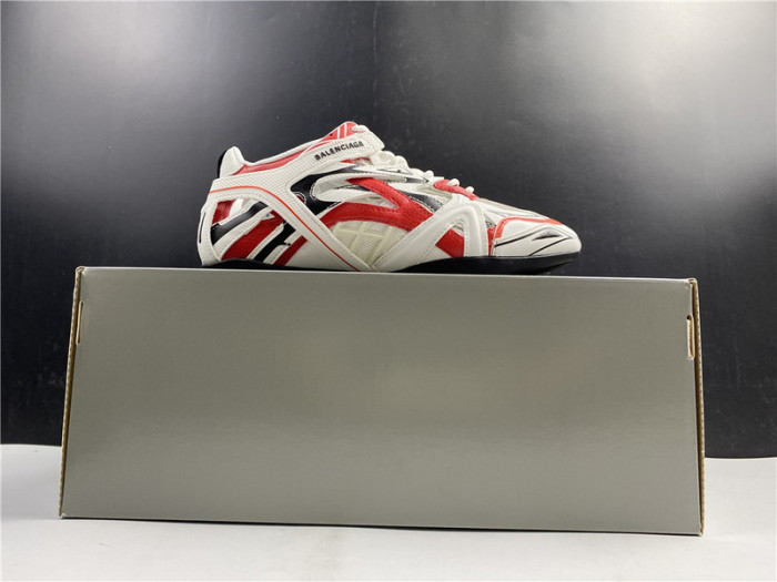 bl drive sneaker white red a111704