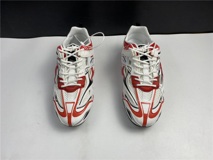 bl drive sneaker white red a111704