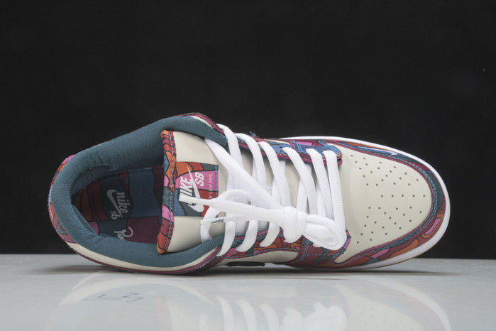 nike sb dunk low pro parra abstract art (2021) - dh7695-600